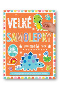 Veľké samolepky pre malé ruky Dino ostrov