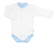 Pletená sada oblečenia pre bábätko Star 5dielna modrá Baby Nellys