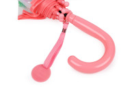 Detský priehľadný vystreľovací dáždnik Zajačikovia