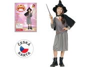 Šaty na karneval čarodejnice 120-130 cm