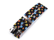 Traky- traky detské s potlačou 2,5 x 60 cm