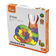 3D Puzzle Viga - Slimák s písmenkami