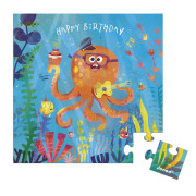 Blahoželanie k narodeninám s puzzle Janod