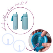 Náhradné silikónové tesnenie k Nerezovej termofľaške 2 ks b.box