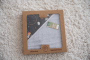 Osuška s kapucňou Bamboo design 100 x 100 cm Babymatex