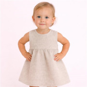 Dojčenské mušelínové šaty Ella linen New Baby