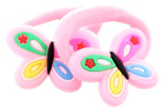 Gumičky do vlasov motýliky 2ks 10/bal