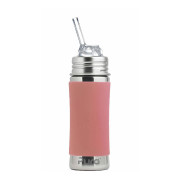 Nerezová fľaša so slamkou 325 ml Pura