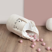 Kôš na hračky Premium Bouclé so šnúrkou 43 l Sipo