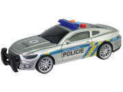 Policajné auto na zotrvačník 17 cm so svetlom a zvukom