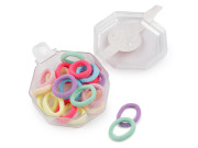 Mini gumičky do vlasov v boxe