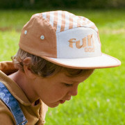 Striped šiltovka Sand stripe UPF 50+ KiETLA