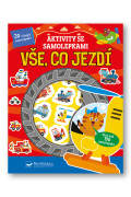 Aktivity so samolepkami - Všetko, čo jazdí