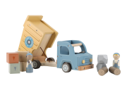 Nákladiak so sklápačkou drevený Little Dutch