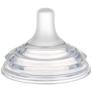 Cumlík na fľašu Natural Shape 3 m+ 2 ks Canpol babies