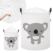 Kôš na hračky bavlnený uzatvárateľný 43 l Sipo