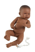 New Born dievčatko 45004 Llorens - realistická bábika bábätko 45 cm