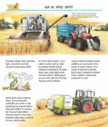 Knižka Kombajny, traktory a nakladače