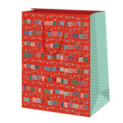Vianočná darčeková taška 19,5x28x10 cm