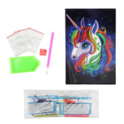 Kreatívna sada diamantový denník s nalepovacími diamantmi