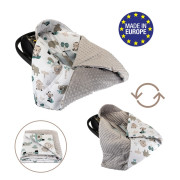 Zavinovacia deka do autosedačky minky Bomimi