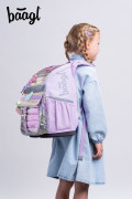 Školská aktovka Zippy Lavender Baagl