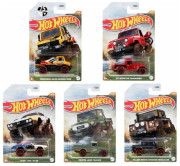 Hot Wheels Tematické auto - Mud runners
