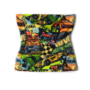 Bavlnený nákrčník Speed ​​cars čierna Esito