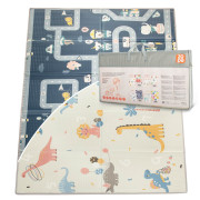 Multifunkčná penová skladacia podložka obojstranná 200 x 150 cm Dino Zopa