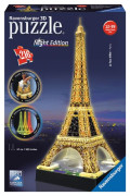 3D puzzle Ravensburger - Eiffelova veža LED