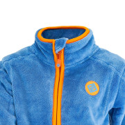 Mikina chlapčenská chlpatá so stojačikom modrá Pidilidi