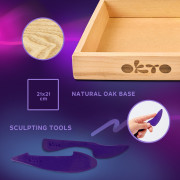 OKTO Modelovanie Malý svet v rámčeku motív "Netopier"