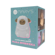 LED silikónová nočná lampička Rgb - ovečka Mary's