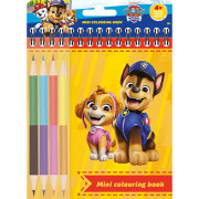 Mini omaľovánky s pastelkami Tlapková Patrola