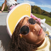 Šiltovka s UV ochranou Purple KiETLA VIBE