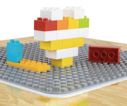 Detský stôl a stoličky Olaf Blocks White Milly Mally