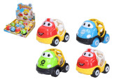 Autíčko s hrkálkou 9,5 cm 6 m+