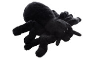 Plyšový pavúk čierny 14 cm Eco-friendly