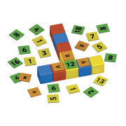 Geomag Magicube Math 55 dielikov