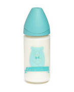 Sklenená fľaša Meaningful Life 3P cumlík Suavinex 240 ml