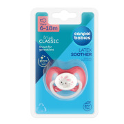 Cumlík kaučukový čerešnička BUNNY&COMPANY 6-18 m Canpol babies