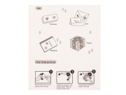 Narodeninové samolepiace číslice s pohyblivými flitrami