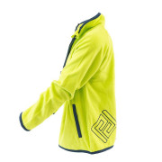 Detská mikina prepínacia fleezová, Pidilidi, zelená