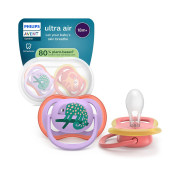 Cumlík Ultra air obrázok 18 m+ dievča, 2 ks Philips Avent