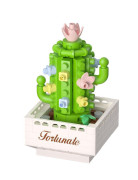 Stavebnica mini Sukulent v kvetináči mix druhov Koco