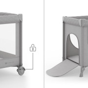 Postieľka cestovná Leody Up Kinderkraft