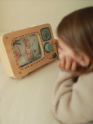 Drevená televízna hudobná skrinka Safari Small foot