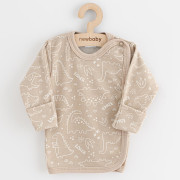Dojčenská košieľka New Baby Classic II Uni 3 ks béžová