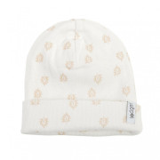 Čiapočka Beanie Print Rib LODGER - Cloud Dancer