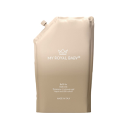 Jemný šampón a sprchový gél 2 v 1 náhradná náplň 380 ml MyRoyalBaby